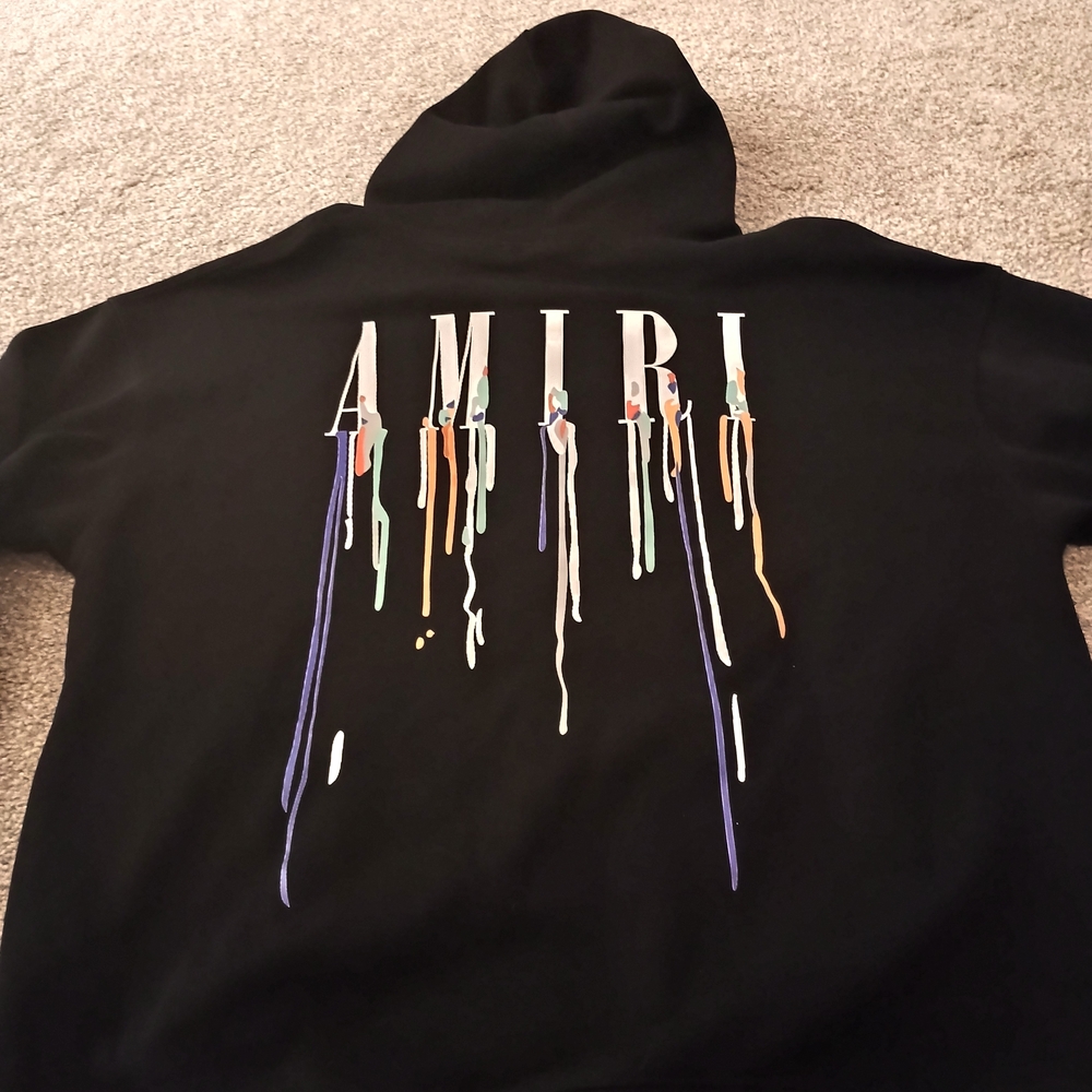 Amiri Black Hoodie